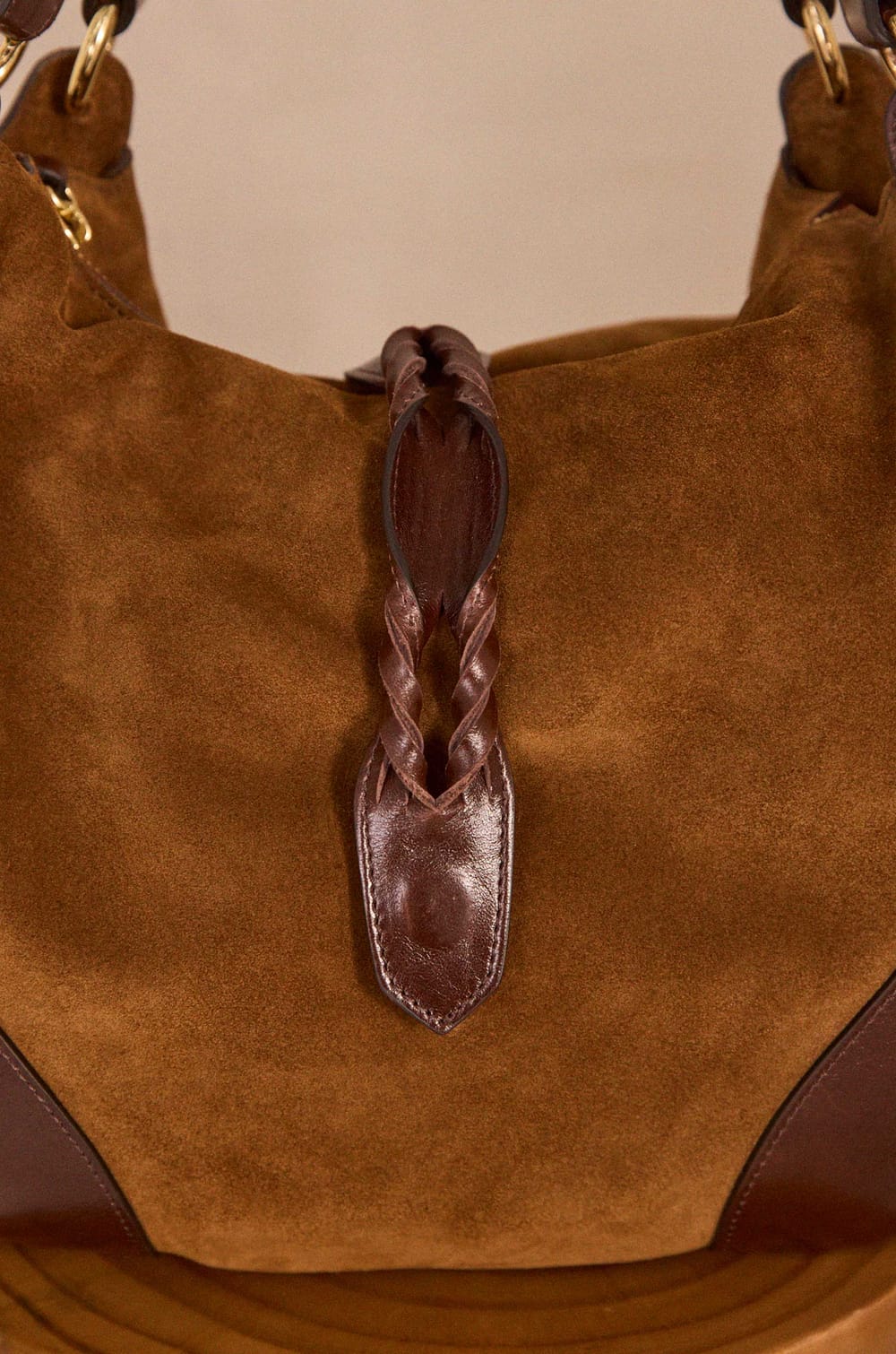 VICTOR leather tote bag;${refinementColor}