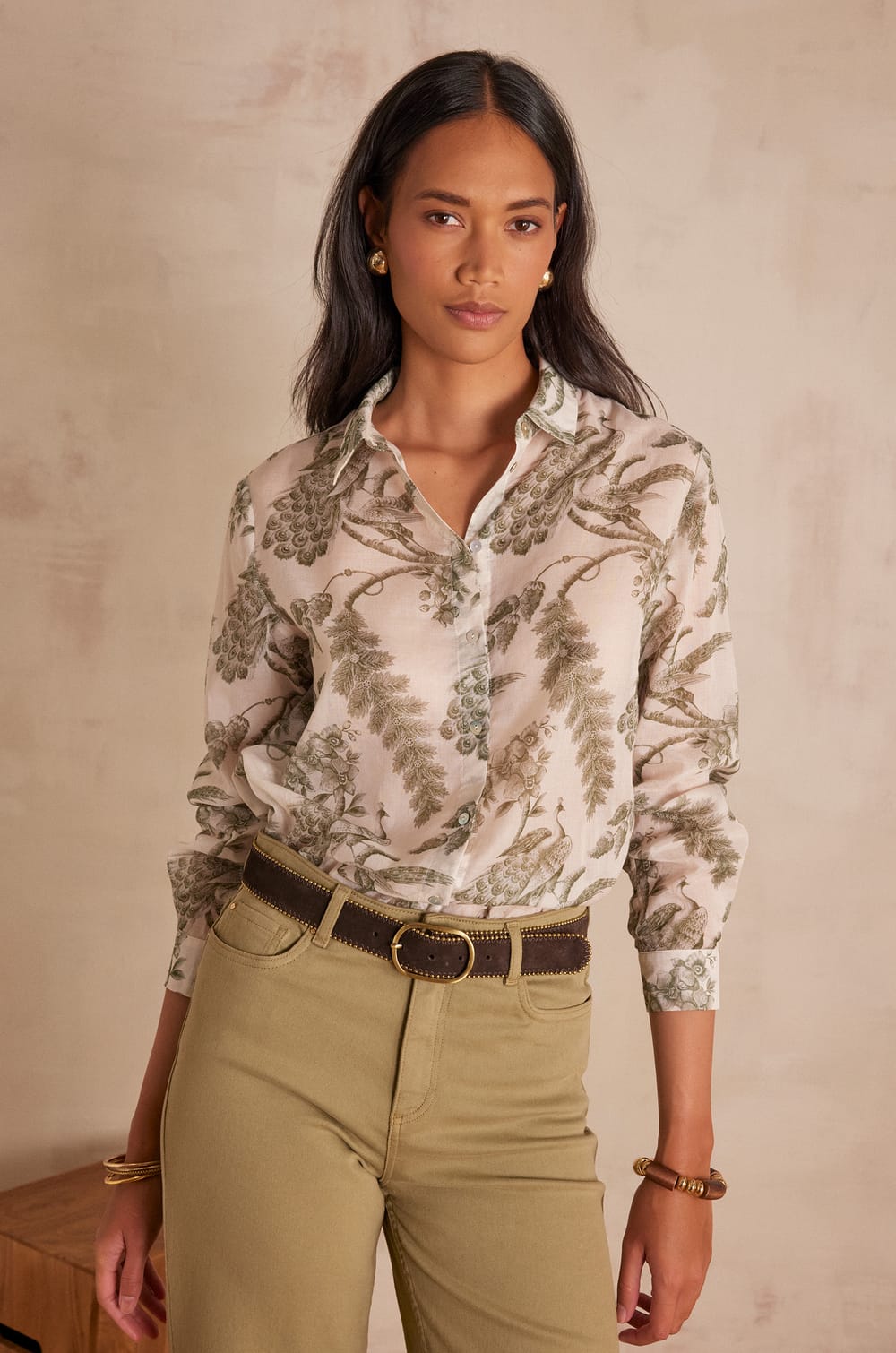 COLETTE cotton blouse;${refinementColor}