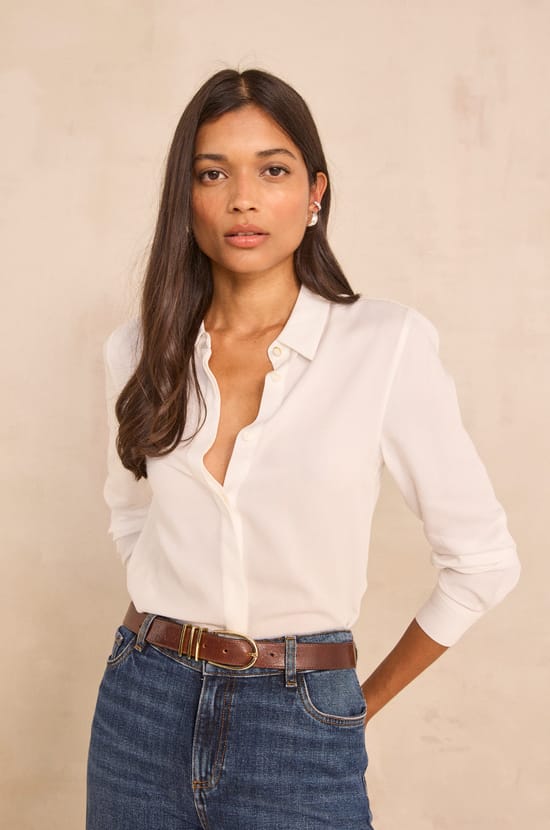 MATHEO long-sleeve blouse;${refinementColor}