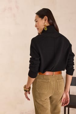 Pull col roulé en 100% laine CELESTIN;${refinementColor}