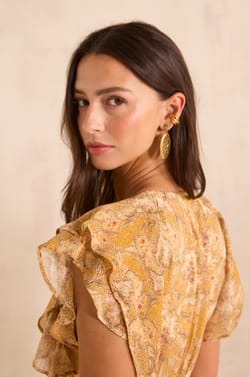 Fluid printed dress BOUCHRA;${refinementColor}