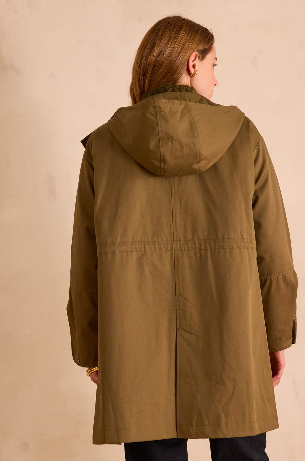 Parka longue ANITA en coton;${refinementColor}