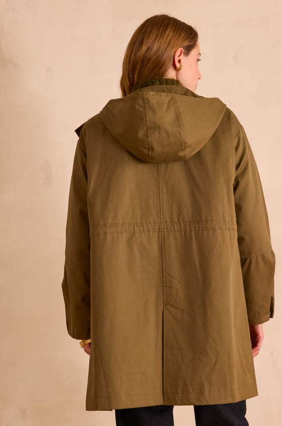 Parka longue ANITA en coton;${refinementColor}
