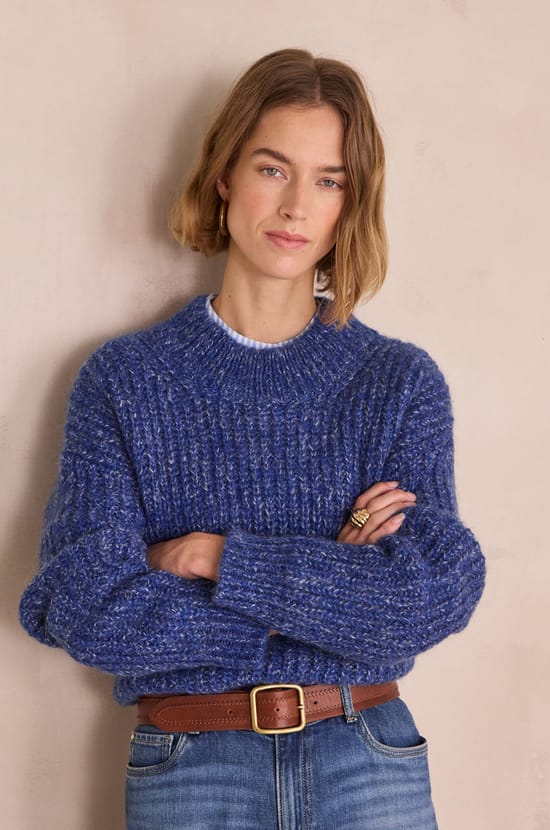 PETRO marl sweater;${refinementColor}