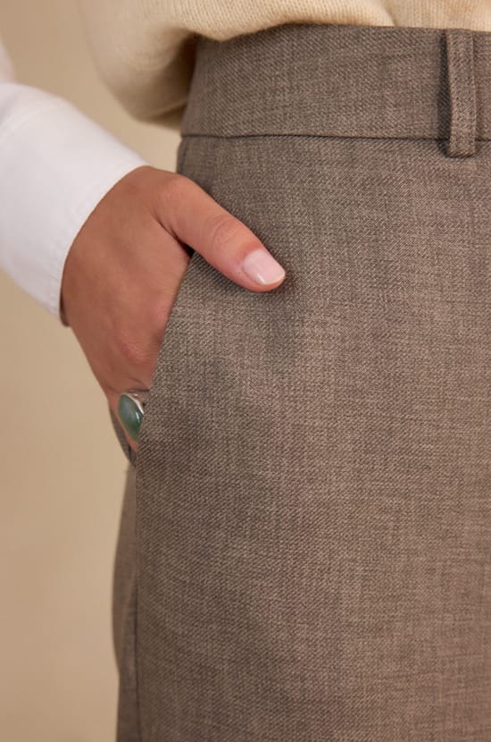 Pantalon FERGUSON en laine;${refinementColor}