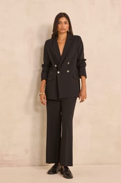 Pantalon large noir LOLA;${refinementColor}