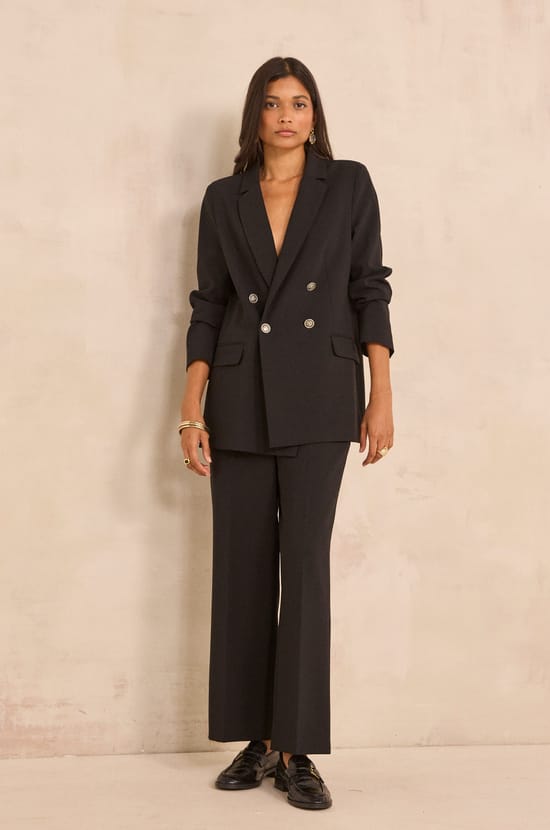 Pantalon large noir LOLA;${refinementColor}