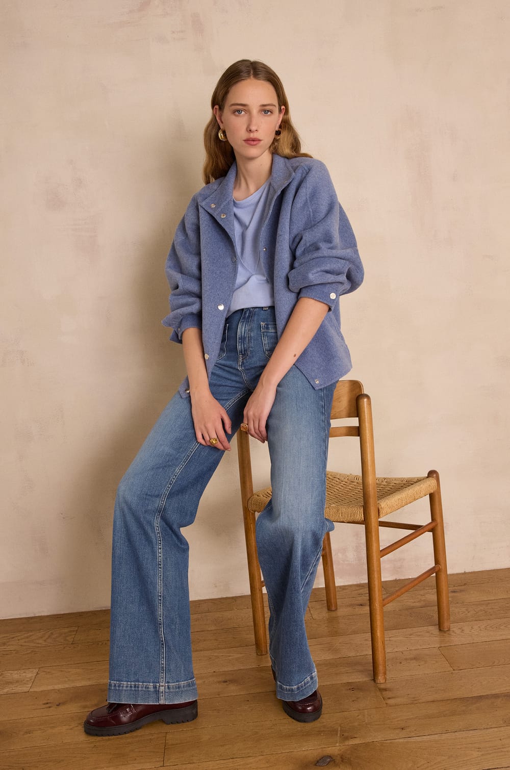 Blouson ARTHUR en laine;${refinementColor}
