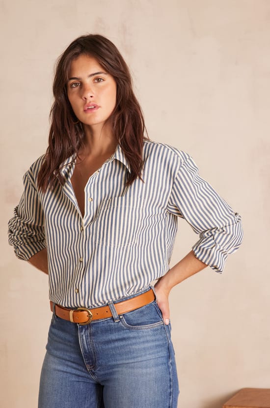 SAVANA cotton shirt;${refinementColor}