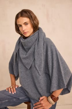 RACHELLE cashmere scarf;${refinementColor}