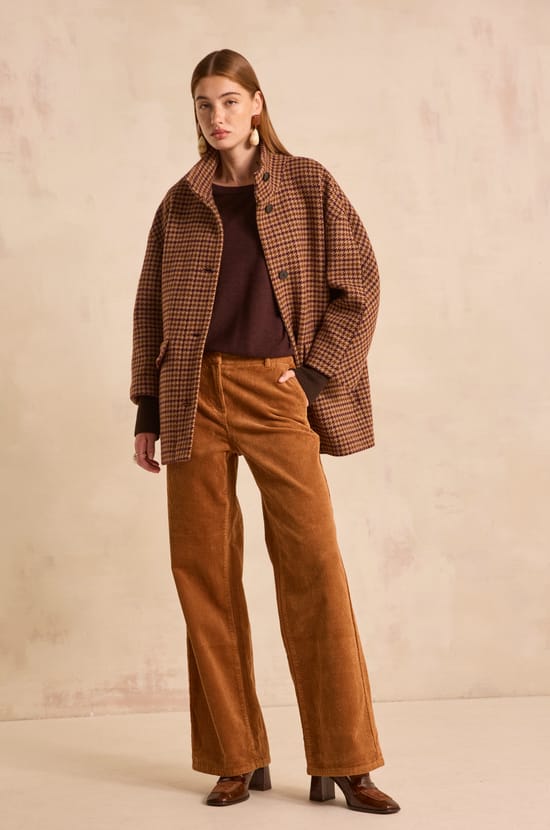 Long sleeve mixed wool sweater ALEA;${refinementColor}