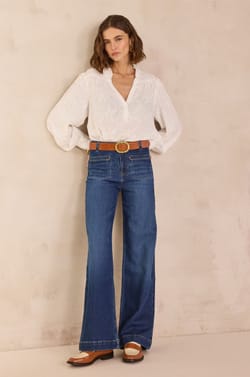 REBECCA wide-leg jeans;${refinementColor}