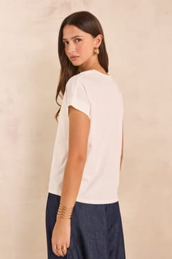 Short-sleeved cotton T-shirt TRYSTAN;${refinementColor}