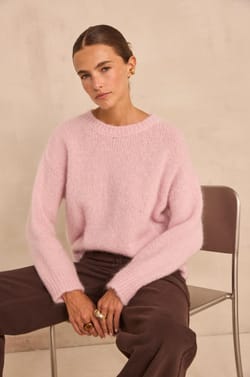 ANASTASIA blended mohair sweater;${refinementColor}