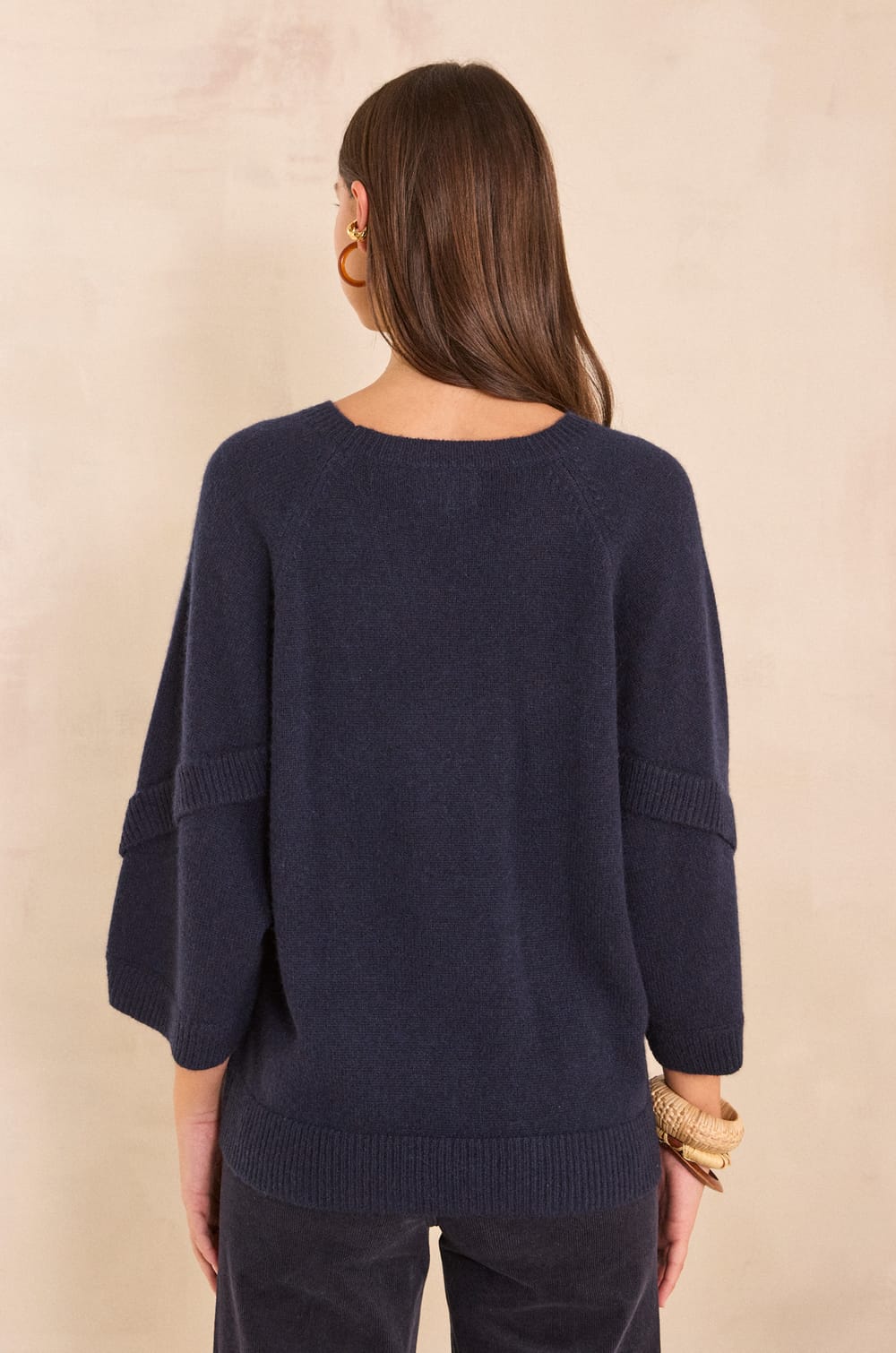 Pull en maille style cape ALYA;${refinementColor}