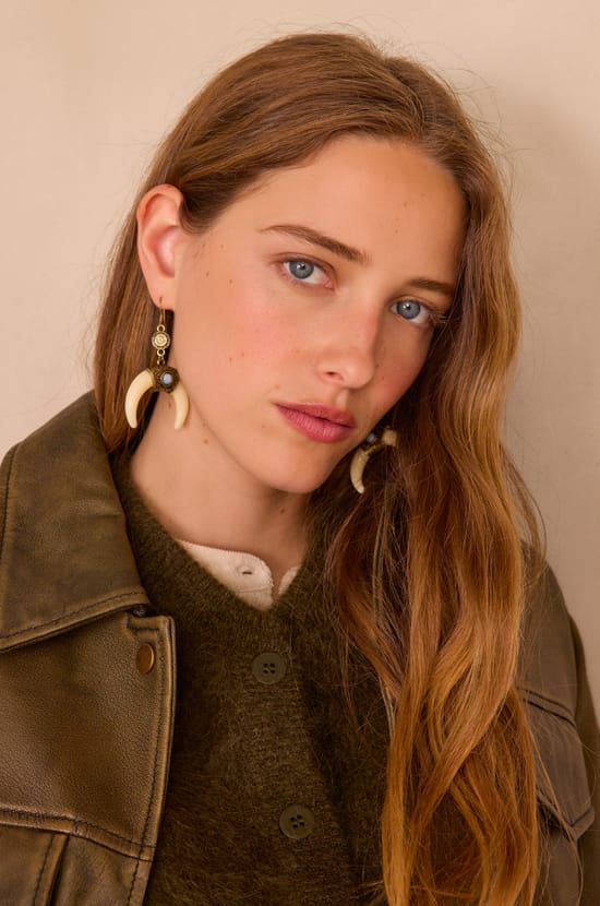 FIERCE leather jacket;${refinementColor}