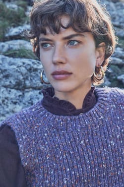 BOLTON sleeveless jumper;${refinementColor}