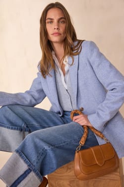COURTNEY 100% wool suit jacket;${refinementColor}