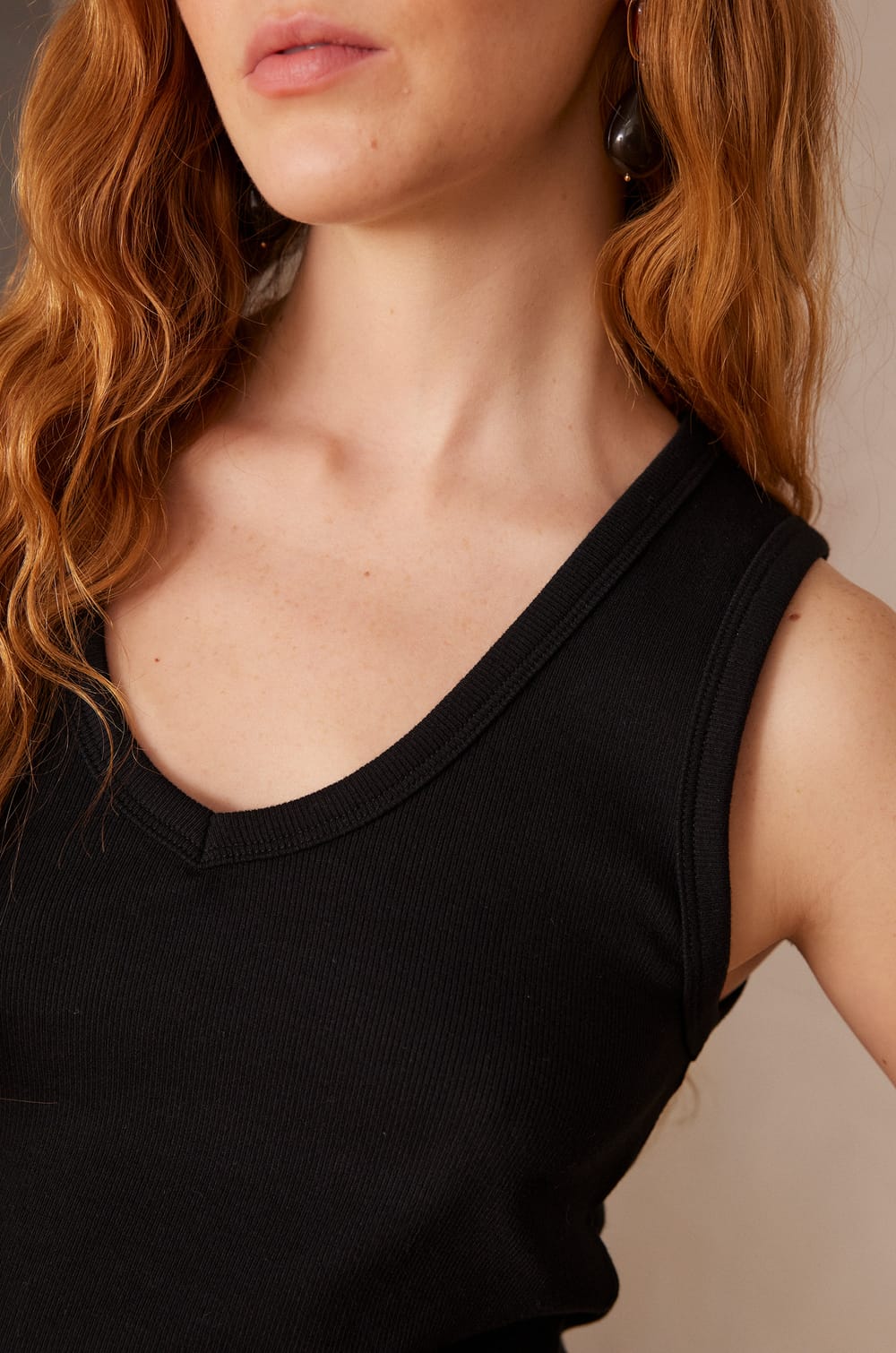 ALPHONSE cotton tanktop;${refinementColor}