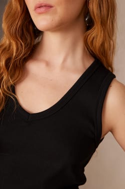 ALPHONSE cotton tanktop;${refinementColor}