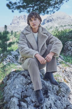 Manteau duveteux DEREK;${refinementColor}