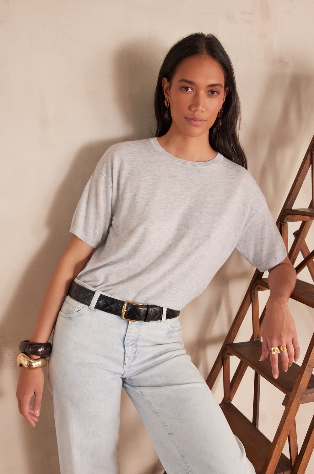 Ceinture NELLY en cuir;${refinementColor}