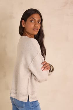 BALANTIN jumper in 100% wool;${refinementColor}