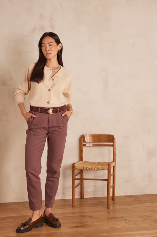 Cardigan BILLY en cachemire;${refinementColor}