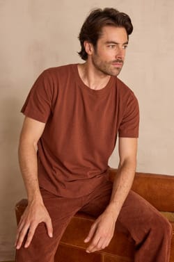 Unisex round neck t-shirt MARCEL(LE) in cotton;${refinementColor}