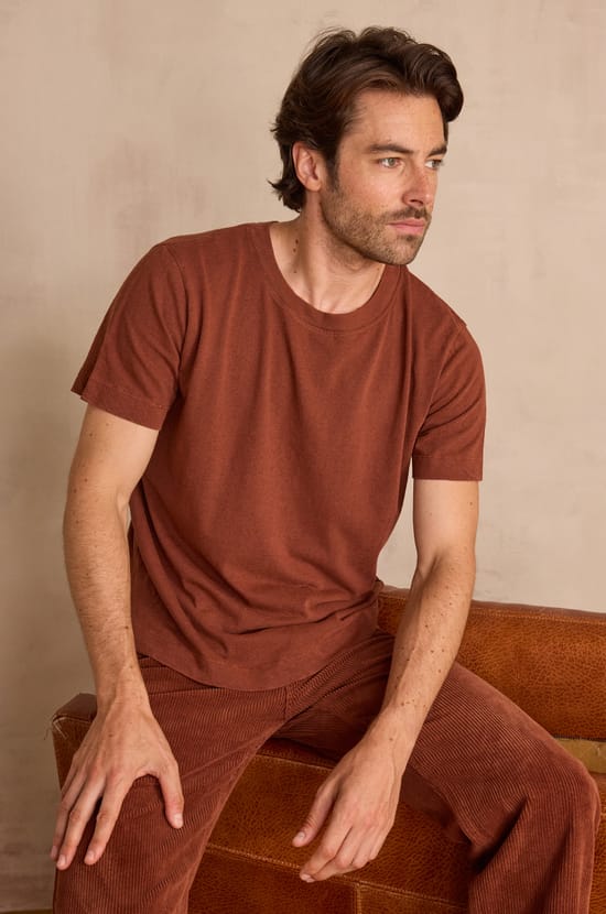 Unisex round neck t-shirt MARCEL(LE) in cotton;${refinementColor}