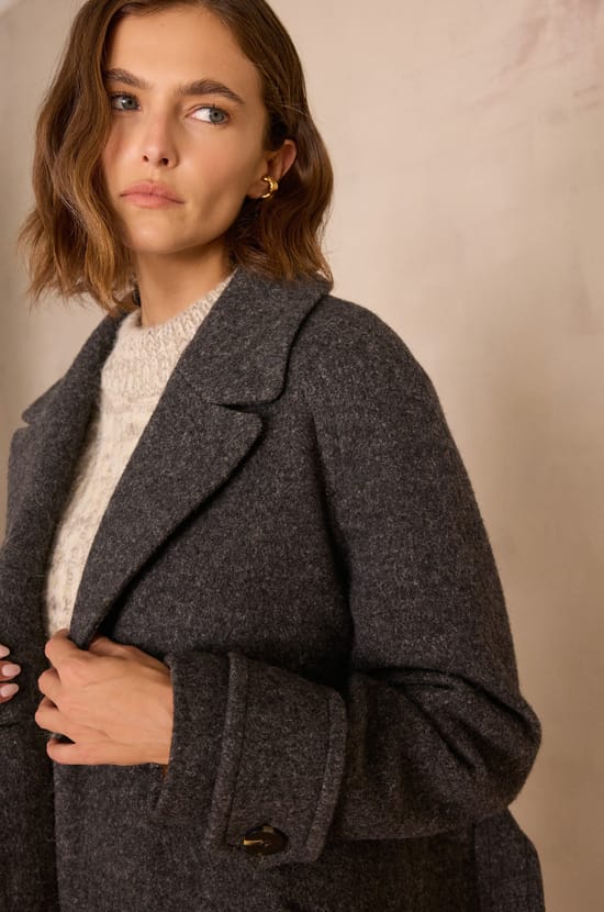 DAREN long wool coat;${refinementColor}