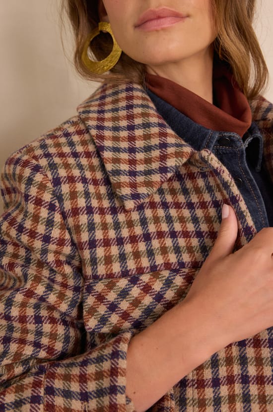 FIERCE wool jacket;${refinementColor}