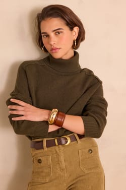 CELESTIN jumper in 100% wool;${refinementColor}
