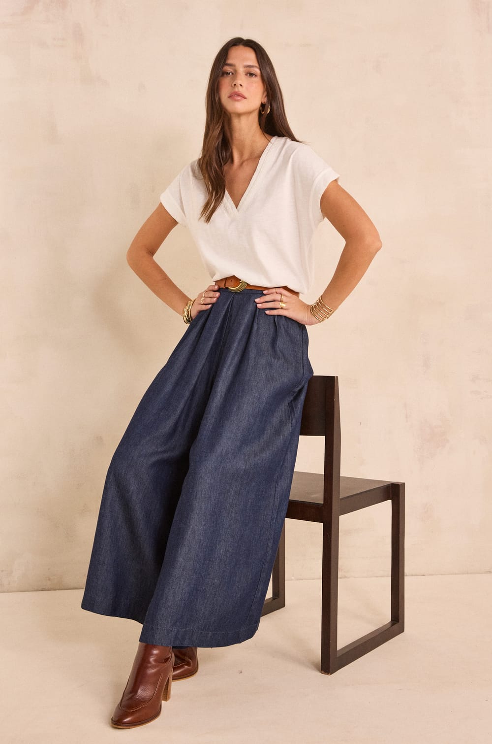 Short-sleeved cotton T-shirt TRYSTAN;${refinementColor}