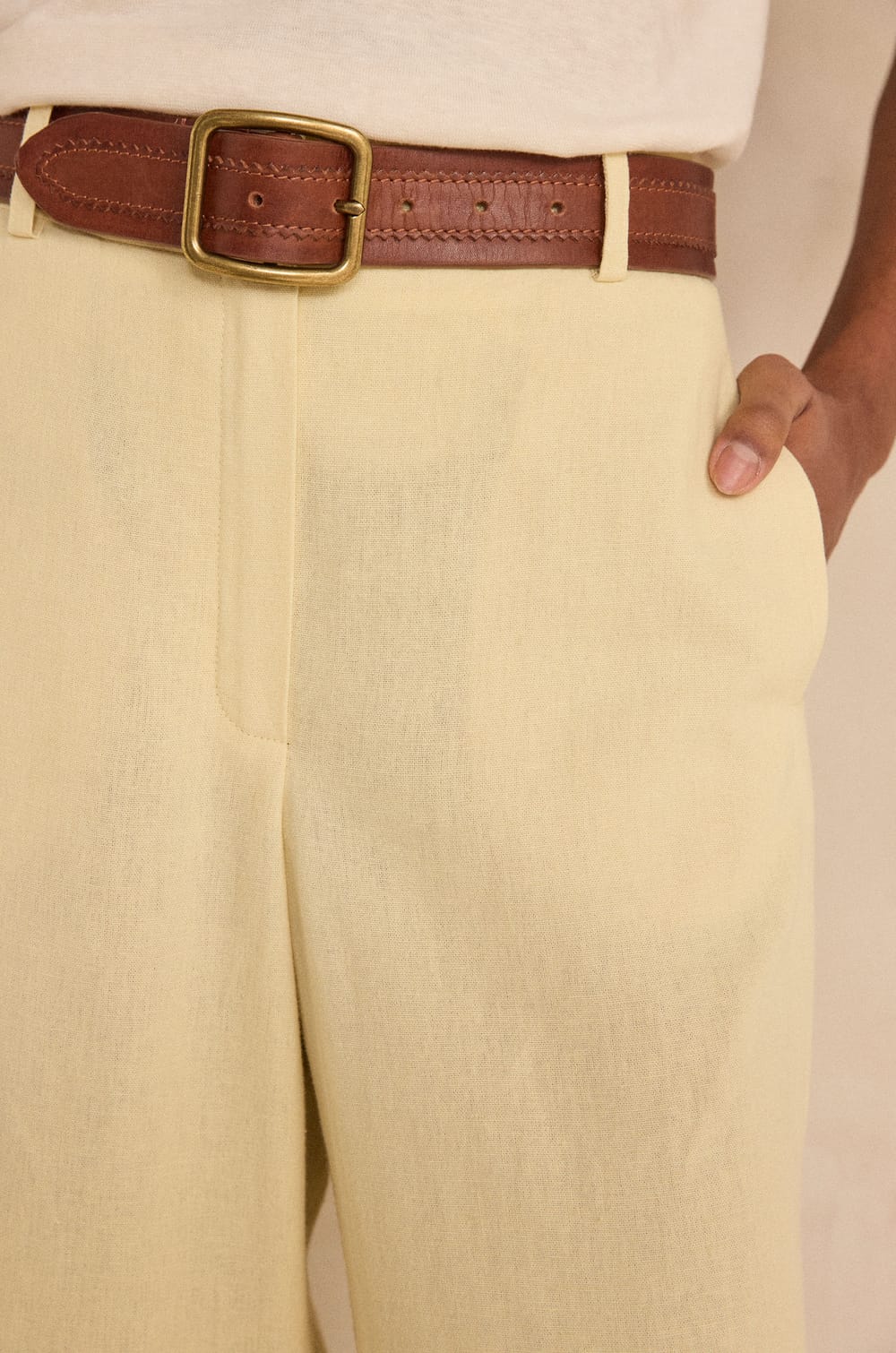 Pantalon large TAMINA;${refinementColor}