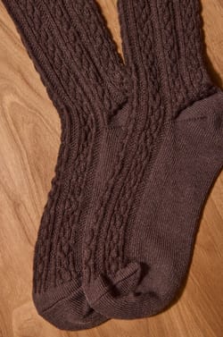 calcetines de malla de lana mezclada FANNY;${refinementColor}