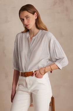 Blouse BLISS en 100% coton;${refinementColor}
