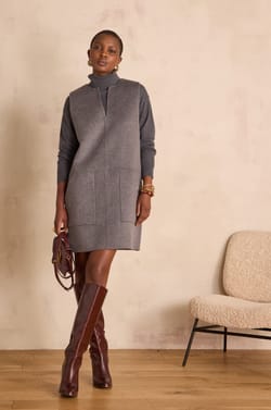ROSALBA wool dress;${refinementColor}