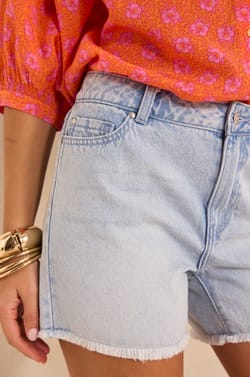 Cotton shorts ROAN;${refinementColor}
