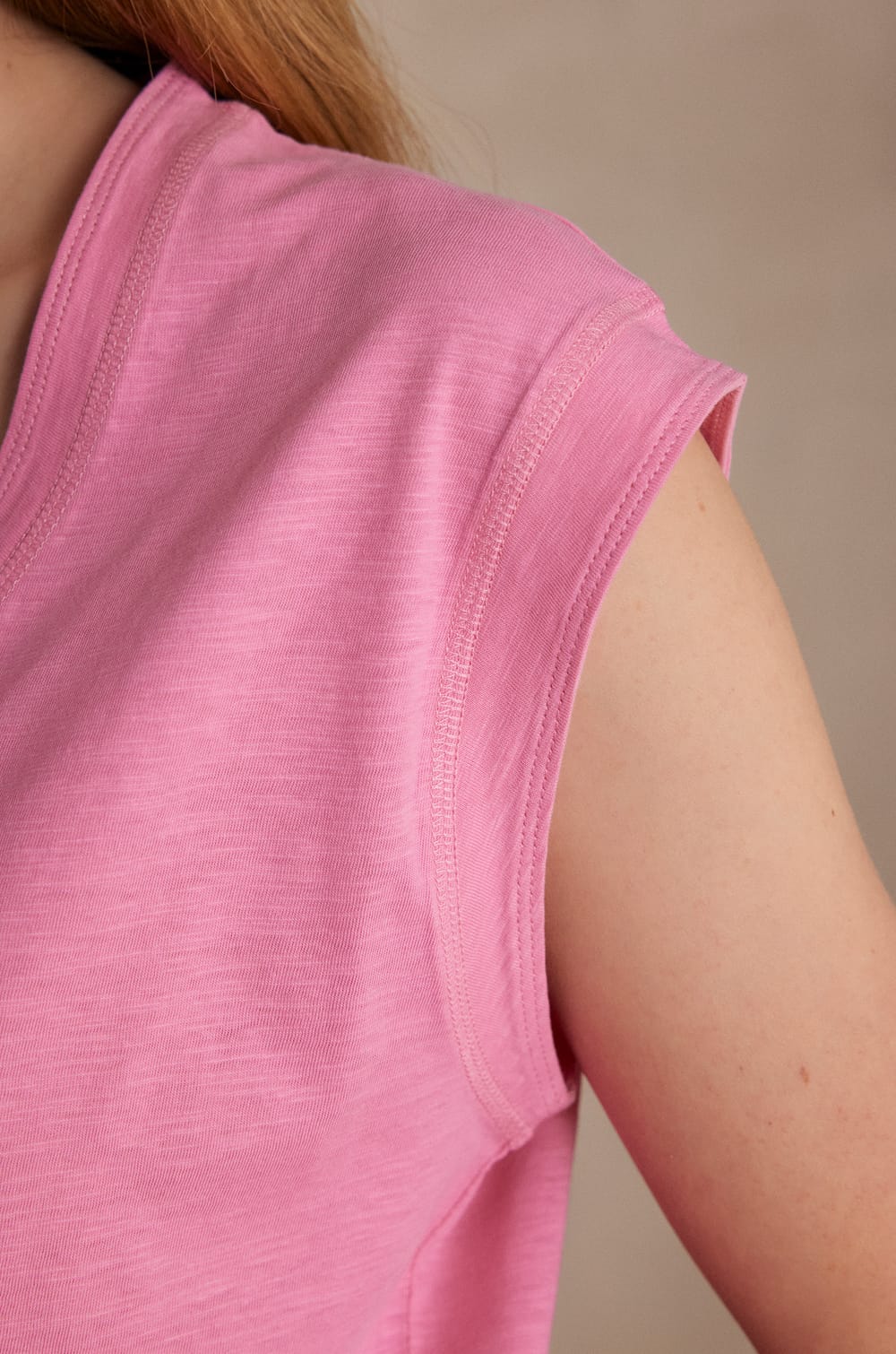 T-shirt DELYA en 100% coton;${refinementColor}