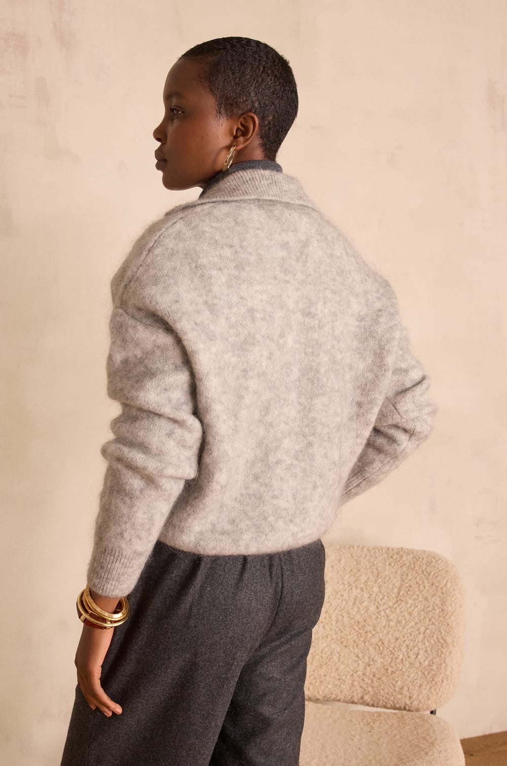 Pull col camionneur en mohair BROOKE;${refinementColor}