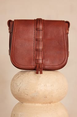 LUCIEN MINI leather bag;${refinementColor}
