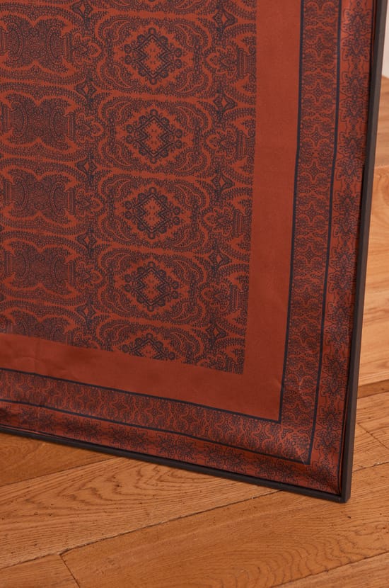 TESSA 100% silk scarf;${refinementColor}