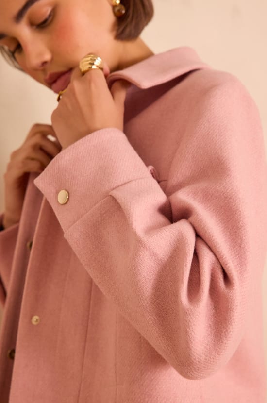 FIERCE wool jacket;${refinementColor}