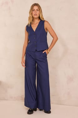 Gilet de tailleur sans manches ABEL;${refinementColor}