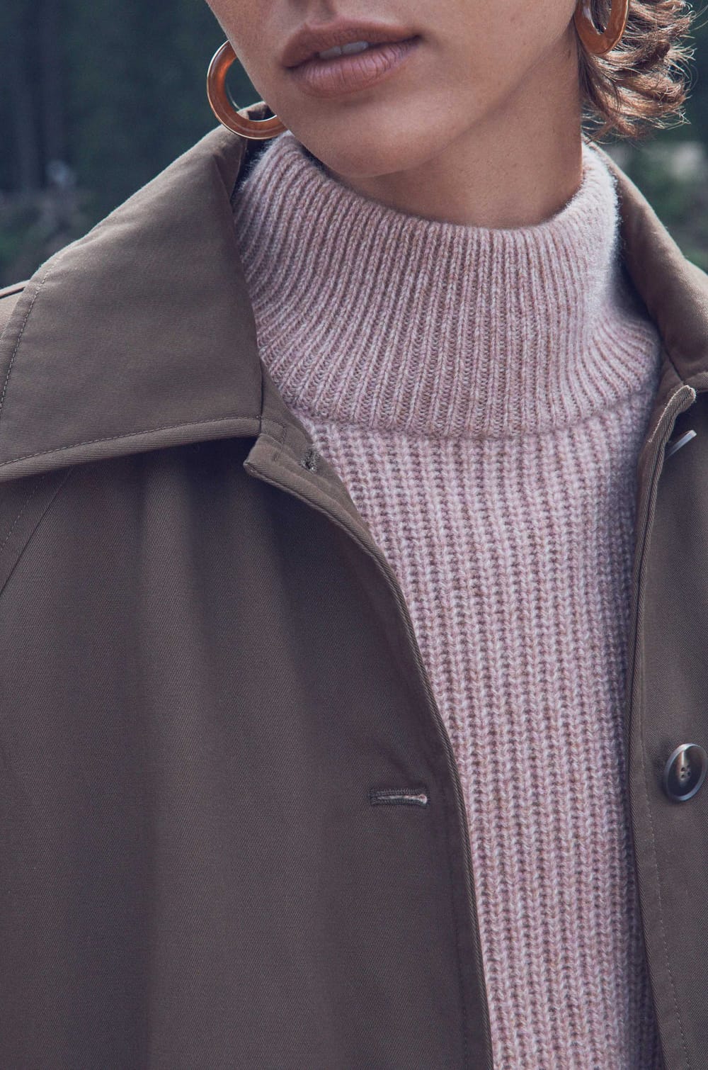 BRUCE ribbed jumper in 100% recycled cashmere;${refinementColor}