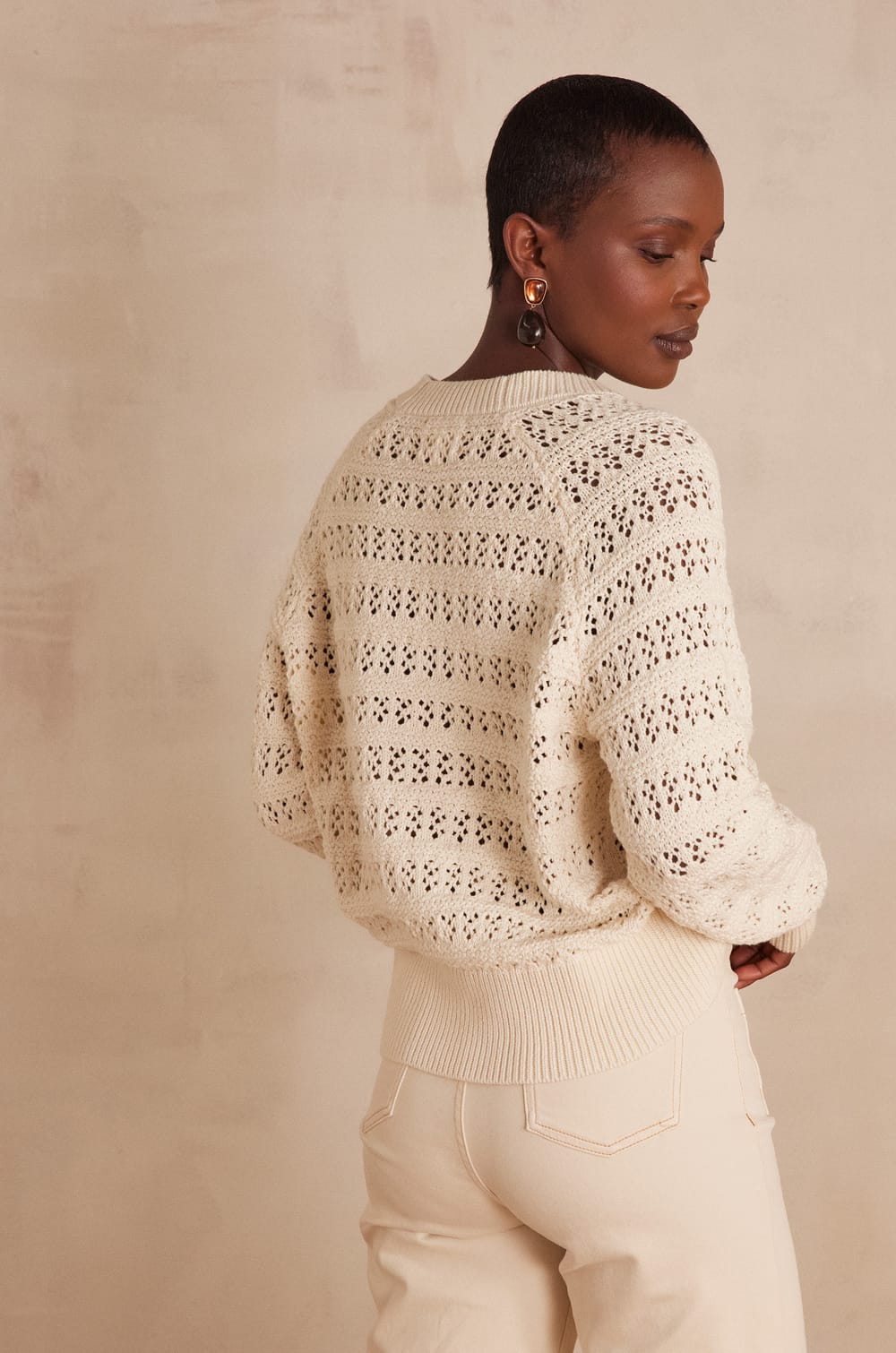 BASILIO cotton Cardigan;${refinementColor}