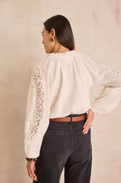 100% cotton blouse SIMONE;${refinementColor}