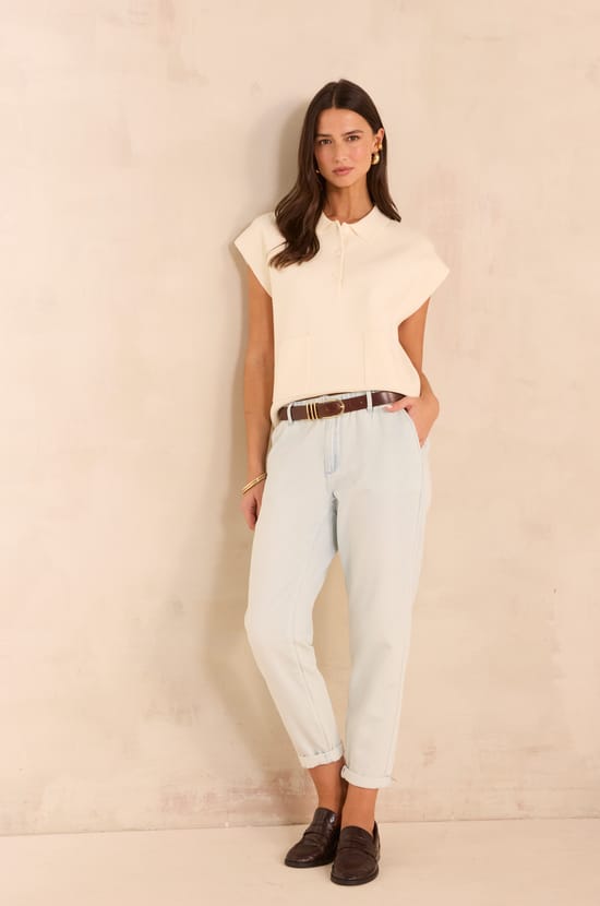 SABIL cotton chino pants;${refinementColor}