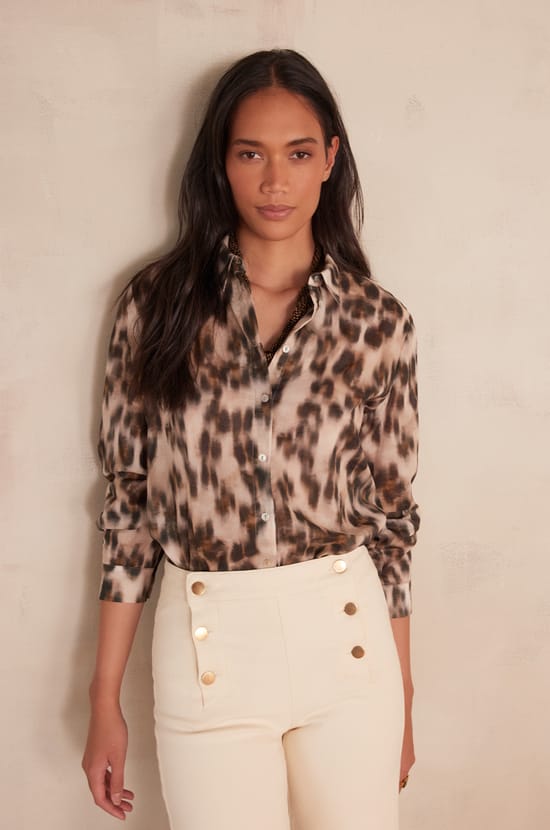 COLETTE cotton shirt;${refinementColor}